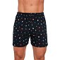 Bavlněné trenky s obrázky Cornette Classic 001/145 navy