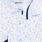 Elegantní pánská košile AMJ Comfort Slim Fit VDSBR 1311 bílo-modrá