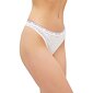 Krajková tanga  Tommy Hilfiger UW0UW04896 bílé