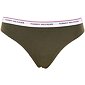 Dámská tanga Tommy Hilfiger UW0UW04894 olivová