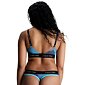 Podprsenka Calvin Klein Bralette collection 1996 QF7218E tyrkys vzor