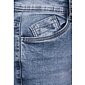 Slim fit džíny s vysokým pasem Toronto Cecil 377174 light blue