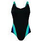 Sportovní jednodílné plavky Rosa Faia style Priska M4 7808 černé
