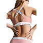 Calvin Klein Bralette QF7059E sportovní podprsenka st. růžová