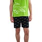 Pánské pyžamo Vamp s krátkým rukávem 20600 green acid