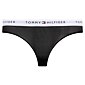 Dámské kalhotky Tommy Hilfiger z elastické pleteniny UW0UW05531 černé