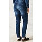 Slim fit džíny s vysokým pasem Toronto Cecil 378167 mid blue