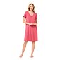 Letní puntíkovaná noční košile Vamp 22073 rose taupe