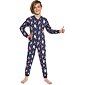 Overal pro kluky na spaní Cornette Kids Gnome 2 navy