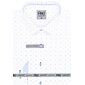 AMJ Comfort Slim Fit pánská košile VDSBR 1298 bílo-modrá