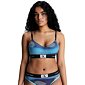 Podprsenka Calvin Klein Bralette collection 1996 QF7218E tyrkys vzor