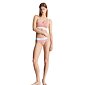 Calvin Klein Bralette QF7059E sportovní podprsenka st. růžová