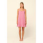 Bavlněná letní noční košile na ramínka Vamp 22287 pink blossom