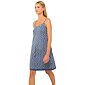 Letní noční košile s ramínky Vamp 22056 blue raf