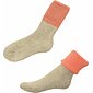 Ponožky s ovčí vlnou Matex losos - video