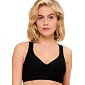 Bezešvá bralette LingaDore 1700 černá