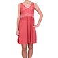Modalová košilka s krajkou Vamp! Lacey 16154  red dahlia