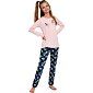 Dívčí pyžamo Fairies Cornette Kids sv.růžové