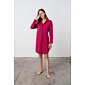 Dámská noční košile na propínání Vamp Macy 17451 red cerise