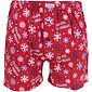 Pánské trenky s relaxačním motivem Andrie PS 5684 bordo