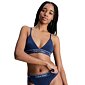 Calvin Klein bezkosticová podprsenka QF7186E blue depths
